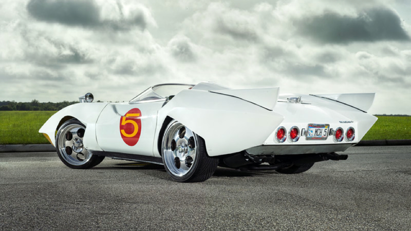 Illustration for article titled Driving The World's Only Official Street Legal Speed Racer Mach 5